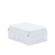 Caja Estanca de PVC Para Derivación y Conexión, 12 Entradas, Tapa Atornillada, 300x220x120 mm  (Área interna), Uso Exterior IP55, Material que no Propaga el Fuego y Libre de Hálogenos