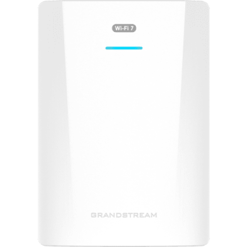 Punto de Acceso Wi-Fi 7 para Pared / GWN7670WM / MIMO 2x2:2 DL-UL OFDMA / Modulación 4096 QAM / 2.5G Ethernet PoE+ / Hasta 256 Clientes / QoS Avanzado / Cobertura 175 mts / Gestión Integrada y en la Nube