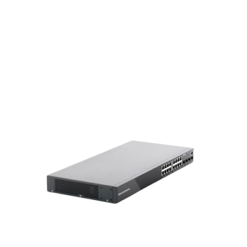 Switch Gigabit Administrable / 16 puertos 10/100/1000 Mbps + 4 Puertos SFP Uplink / Compatible con GWN Cloud.