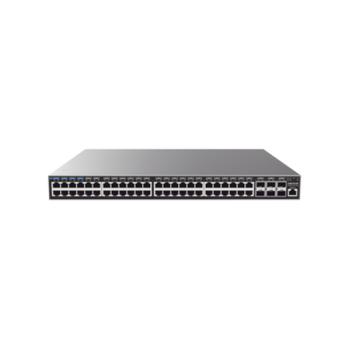 Switch Capa 3 PoE+ Administrable / 48 puertos 10/100/1000 Mbps + 6 Puertos SFP+ de 10 Gigabits / Hasta 740W / Compatible con GWN Cloud.