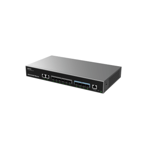 Switch de Agregación Capa 3 GWN7830 / 2 Puertos Gigabit Ethernet / 6 Puertos Gigabit SFP / 4 Puertos 10Gigabit SFP+ / QoS Integrada / Soporte IPv6 e IPv4 / Seguridad Avanzada / Stacking /