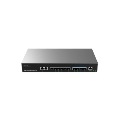 Switch de Agregación Capa 3 GWN7830 / 2 Puertos Gigabit Ethernet / 6 Puertos Gigabit SFP / 4 Puertos 10Gigabit SFP+ / QoS Integrada / Soporte IPv6 e IPv4 / Seguridad Avanzada / Stacking /