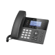 Teléfono IP WiFi Gama media de 6 Líneas con 4 teclas de función, 24 teclas de extensión BLF digital y conferencia de 5 vías PoE