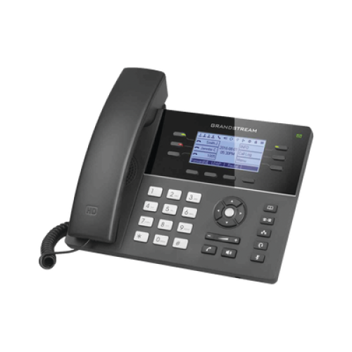 Teléfono IP WiFi Gama media de 6 Líneas con 4 teclas de función, 24 teclas de extensión BLF digital y conferencia de 5 vías PoE