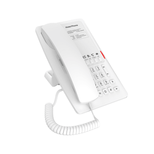 Teléfono IP para Hotelería, Puerto USB-A para Carga, 5 Teclas Programables para Servicio Rápido (Hotline), Plantilla Personalizable con PoE Teléfono IP para Hotelería, Puerto USB-A para Carga, 5 Teclas Programables para Servicio Rápido (Hotline), Plantilla Personalizable con PoE