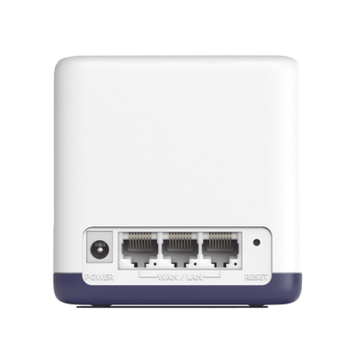 KIT de Sistema Inalámbrico H50G Mesh / Doble banda 2.4GHz y 5GHz AC 1900Mbps / 3 Puertos 10/100/1000 Mbps / Control vía App / Roaming Continuo