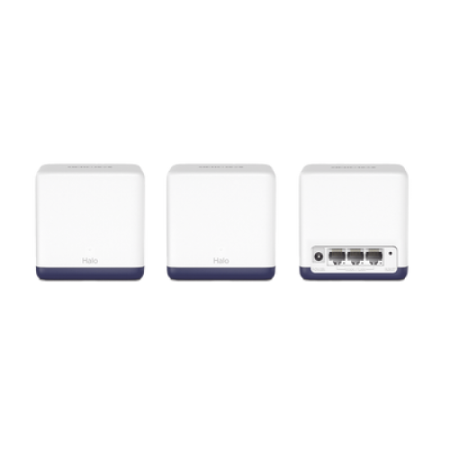 KIT de Sistema Inalámbrico H50G Mesh / Doble banda 2.4GHz y 5GHz AC 1900Mbps / 3 Puertos 10/100/1000 Mbps / Control vía App / Roaming Continuo
