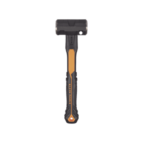 Marro de Acero de Aleación 2.72 kg., de Mango Robusto de Fibra de Vidrio con Agujero para Colgarse. Ideal para Demolición, Golpeo de estacas, Inserción de cuñas