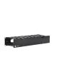 Organizador de Cable Horizontal RouteIT, Sencillo, Para Rack de 19in, 6in de profundidad, 2UR