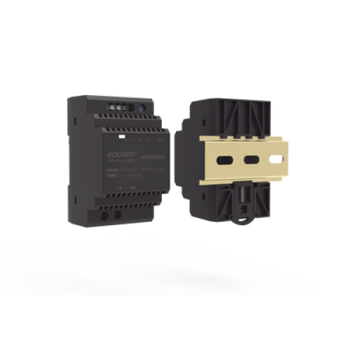 Fuente de Poder Industrial Entrada: 100-240 Vca / Salida: 24 Vcc/ 2.5 A/ 60 W/ Riel Din 