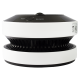 (HikFire) Mini Fisheye IP 4 Megapixel con Detector de Humo Puntual  / Autónomo / Entrada y Salida de Alarma / 15 mts IR / PoE / WDR 120 dB / Alarma de 85 dB / MicroSD 128GB / Compatible con Hik-Connect