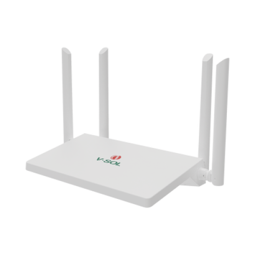 Router Inalámbrico WiFi 6 / 4 puertos LAN Gigabit/ Soporta MESH con las ONUs WiFi 6 de V-SOL / Diseño Compacto