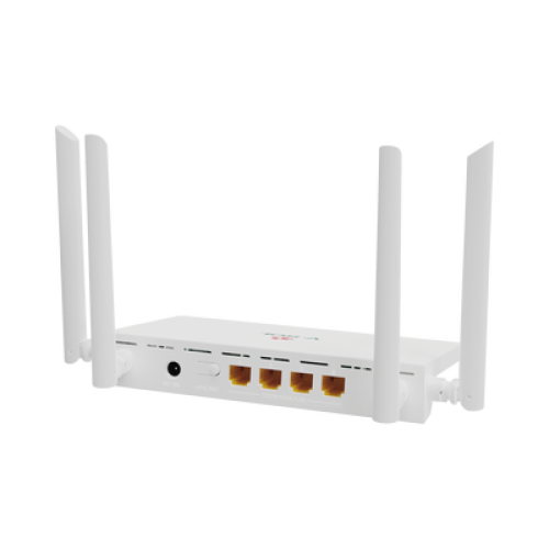 Router Inalámbrico WiFi 6 / 4 puertos LAN Gigabit/ Soporta MESH con las ONUs WiFi 6 de V-SOL / Diseño Compacto