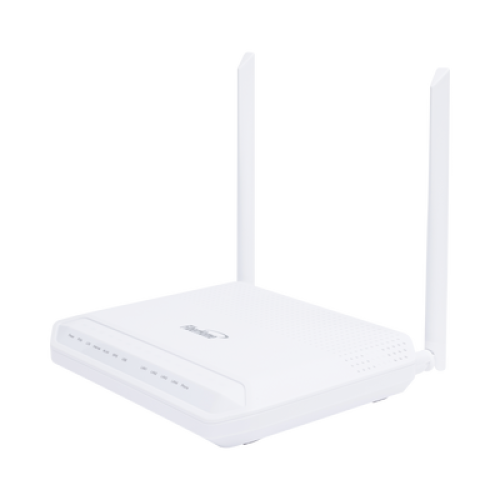ONU GPON WiFi (2.4/5 GHz), 2 Antenas de 5 dBi, Compatible con OLTs de Terceros, MIMO 2x2, 4 puertos Gigabit + 1 POTS + USB, conector SC/UPC, (Gestión WAN desde la Interfaz de la ONU)