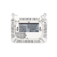 ONU GPON WiFi 6, (2.4/5 GHz), 2 Antenas de 5 dBi, Compatible con OLT de Terceros, 4 puertos Gigabit + 1 POTS + 2 USB, conector SC/UPC
