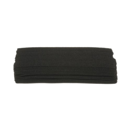 Paquete de 100pz de Cinta de Contacto Tak-Ty®, de 178 mm de Largo y 19.1 mm de Ancho, Color Negro