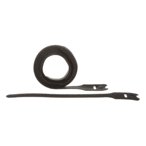 Kit de 10 Cintas de Contacto, de 12.7mm (.50in) de Ancho, 203mm (8in) de Largo, Color Negro