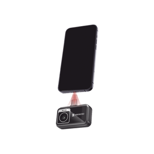 MiniE - Cámara Termográfica para Smartphone / Resolución IR 96 x 96 (9,216 píxeles) / SuperIR / Rango de -20°C a 400°C / Precisión ±2°C o ±2% / Compatible iOS y Android / Paleta Personalizable