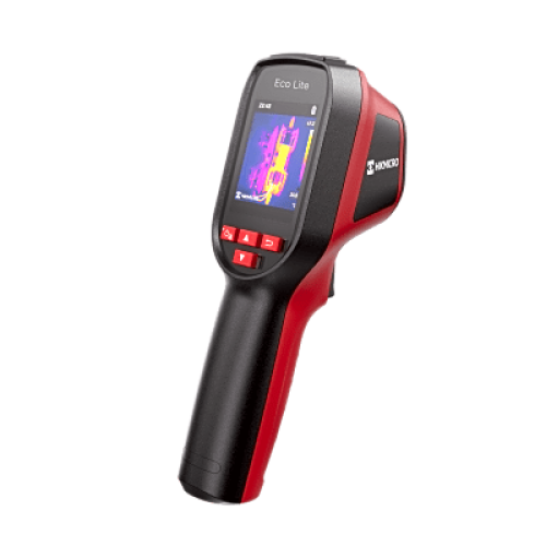 Cámara Térmica Eco Lite / Detector de 96 × 96 Píxeles / Medición de -20 °C a 550 °C / Autonomía 14 Horas / Diseño Compacto IP54 / Ideal para Hogar