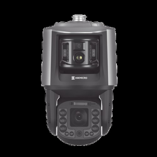[TandemVu] Domo PTZ IP 4 Megapixel con 40X Zoom con Cámara Optica Fija de 4 Megapixel Lente 12.4 mm y Cámara Térmica 384 x 288 con Lente 25 mm / Protección perimetral 