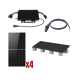 Kit Solar Interconexion  / 2kW  220Vca / Microinversores HOYMILES / Montaje Incluido  