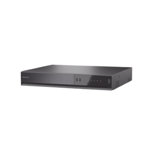 NVR 4K (8 Megapixel)  32 Canales IP / 16 Puertos PoE+ / H.265 / ONVIF / NDAA / Soporta 40 TB (No Incluido) / Audio y Alarmas I/O / Soporta IA Serie 35 / Honeywell Security