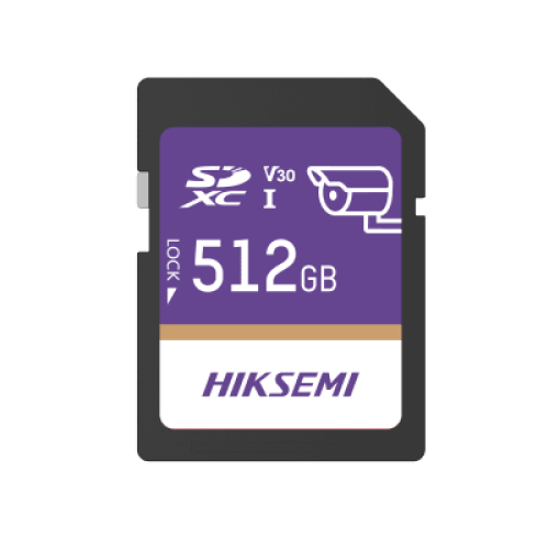 Memoria SD Clase 10 de 512GB / Especializada Para Videovigilancia