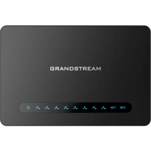 Gateway 8 Puertos FXS (Conectar Teléfono Análogo) con Router NAT Gigabit / 2 Perfiles SIP / Cifrado AES / Conferencia de Voz 3 Participantes / Calidad de Voz HD / Fax T.38 / 2 Puertos Gigabit / Aprovisionamiento Automatizado TR069
