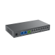 Gateway Analógico 8 FXO  (Conectar Lineas Analógicas) / 3 Perfiles SIP / 1 Puerto FXS / NAT de Alto Rendimiento / Soporte Lifeline / Fax T.38 / Cifrado AES / Failover SIP / Conferencia de Voz 3 Vías