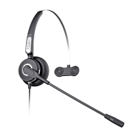 Diadema Con Tecnología AntiShock Para Teléfonos IP FANVIL Y Polycom Micrófono de Cancelación de Ruido y Cable Resistente a Jaloneos
