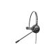 Diadema monoaural con tecnología antishock para teléfonos IP FANVIL y Polycom con micrófono de cancelación de ruido, larga durabilidad 