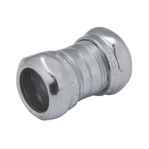 Cople Compresión de Acero Galvanizado para Pared Delgada de 1-1/2