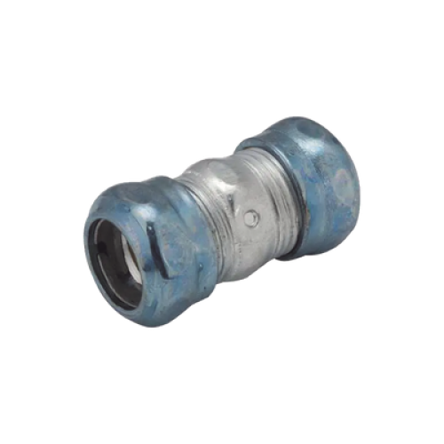 Cople Compresión Hermético de Acero Galvanizado para Pared Delgada de 1 1/2