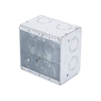 Caja Multigang de 2 Gangs/ Profundidad de 2-1/2 Pulgadas (6.35 cm)/ 12 Entradas de 1/2 - 3/4 Pulgadas (1.27 - 1.91 cm) Caja Multigang de 2 Gangs/ Profundidad de 2-1/2 Pulgadas (6.35 cm)/ 12 Entradas de 1/2 - 3/4 Pulgadas (1.27 - 1.91 cm)