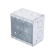 Caja Multigang de 2 Gangs/ Profundidad de 2-1/2 Pulgadas (6.35 cm)/ 12 Entradas de 1/2 - 3/4 Pulgadas (1.27 - 1.91 cm)