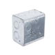 Caja Multigang de 2 Gangs/ Profundidad de 2-1/2 Pulgadas (6.35 cm)/ 12 Entradas de 1/2 - 3/4 Pulgadas (1.27 - 1.91 cm)