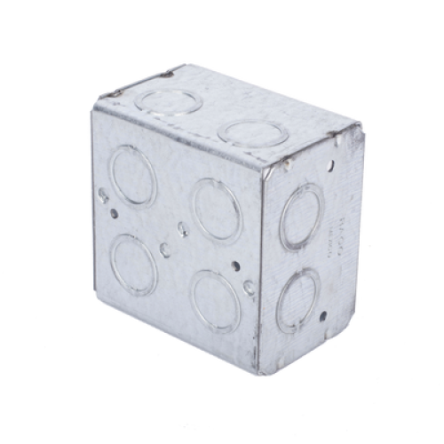 Caja Multigang de 2 Gangs/ Profundidad de 2-1/2 Pulgadas (6.35 cm)/ 12 Entradas de 1/2 - 3/4 Pulgadas (1.27 - 1.91 cm)