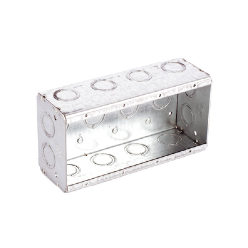 Caja Multigang de 4 Gangs,/ Profundidad de 2-1/2