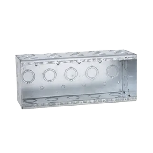 Caja Multigang de 5 Gangs/ Profundidad de 3-1/2 Pulgadas (8.89 cm)/ 29 Entradas de 1/2 - 3/4.