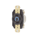 Receptáculo con Bloqueo de Media Vuelta Industrial 30 A 250 V CA / 3 Polos 4 Hilos / Nema L15-30R.