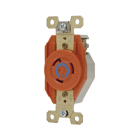 Receptáculo Sencillo de Media Vuelta / 20 A 250 V CA / 2 Polos 3 Hilos / Nema L6-20R Receptáculo Sencillo de Media Vuelta / 20 A 250 V CA / 2 Polos 3 Hilos / Nema L6-20R