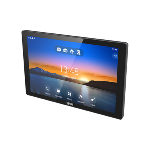 Monitor Audio/Video IP/SIP para interior, Wi-Fi, pantalla táctil de 10.1 Monitor Audio/Video IP/SIP para interior, Wi-Fi, pantalla táctil de 10.1