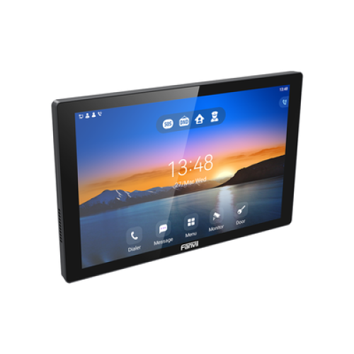 Monitor Audio/Video IP/SIP para interior, Wi-Fi, pantalla táctil de 10.1 Monitor Audio/Video IP/SIP para interior, Wi-Fi, pantalla táctil de 10.1