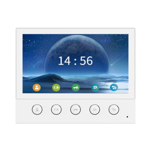 Monitor IP/SIP para interior, Wi-Fi, pantalla táctil de 7