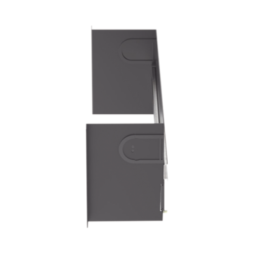 Soporte Industrial Para Instalar Equipos de Montaje en Riel DIN, Para Racks o Gabinetes Estándar de 19in, de 4UR, Color Negro
