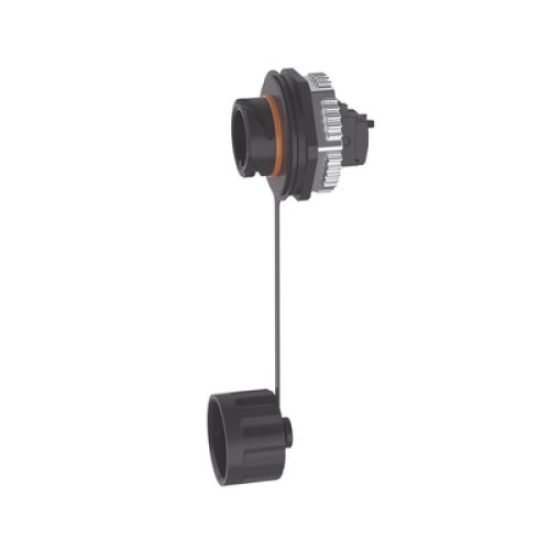 Conector Jack RJ45 de Uso Industrial Estilo TG, Blindado Categoría 6A, Con Tapa Protectora, Protección IP67 Conector Jack RJ45 de Uso Industrial Estilo TG, Blindado Categoría 6A, Con Tapa Protectora, Protección IP67