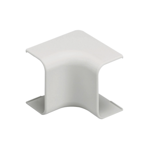 Esquinero interior, para uso con canaleta LD10, material ABS, Color Blanco Mate Esquinero interior, para uso con canaleta LD10, material ABS, Color Blanco Mate