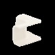 Esquinero interior, para uso con canaleta LD5, material ABS, Color Blanco Mate Esquinero interior, para uso con canaleta LD5, material ABS, Color Blanco Mate