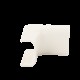 Esquinero interior, para uso con canaleta LD5, material ABS, Color Blanco Mate Esquinero interior, para uso con canaleta LD5, material ABS, Color Blanco Mate