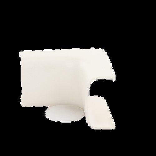 Esquinero interior, para uso con canaleta LD5, material ABS, Color Blanco Mate Esquinero interior, para uso con canaleta LD5, material ABS, Color Blanco Mate
